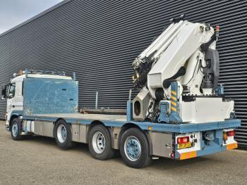 Volvo FM 420 8x2 / HMF 55 t/m CRANE + JIB